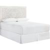 imageSignature Design by Ashley Paxberry Boho Chic Panel Adjustable Headboard ONLY Queen Whitewash