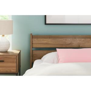 Signature Design by Ashley Deanlow Rustic Panel Headboard, Full, Light Brown(Honey Brown)