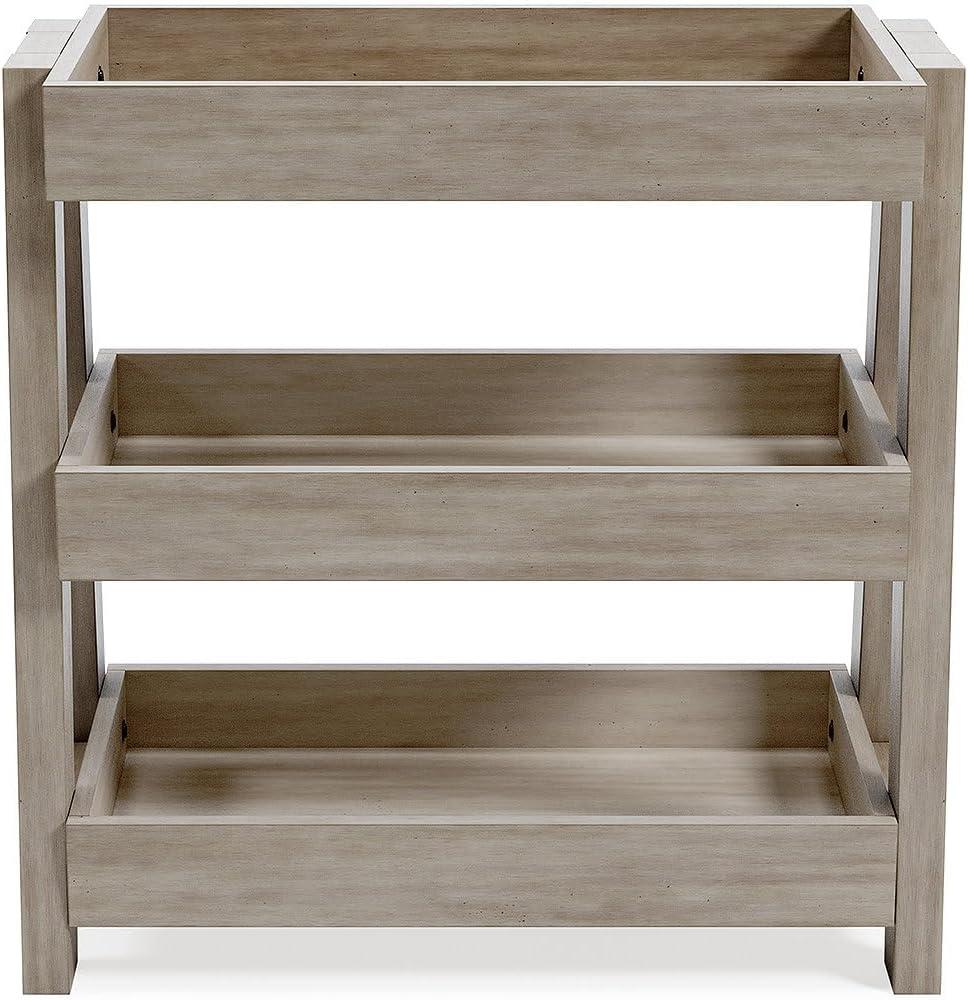 imageSignature Design by Ashley Blariden Modern Childrens Accent Shelf CharcoalBeige