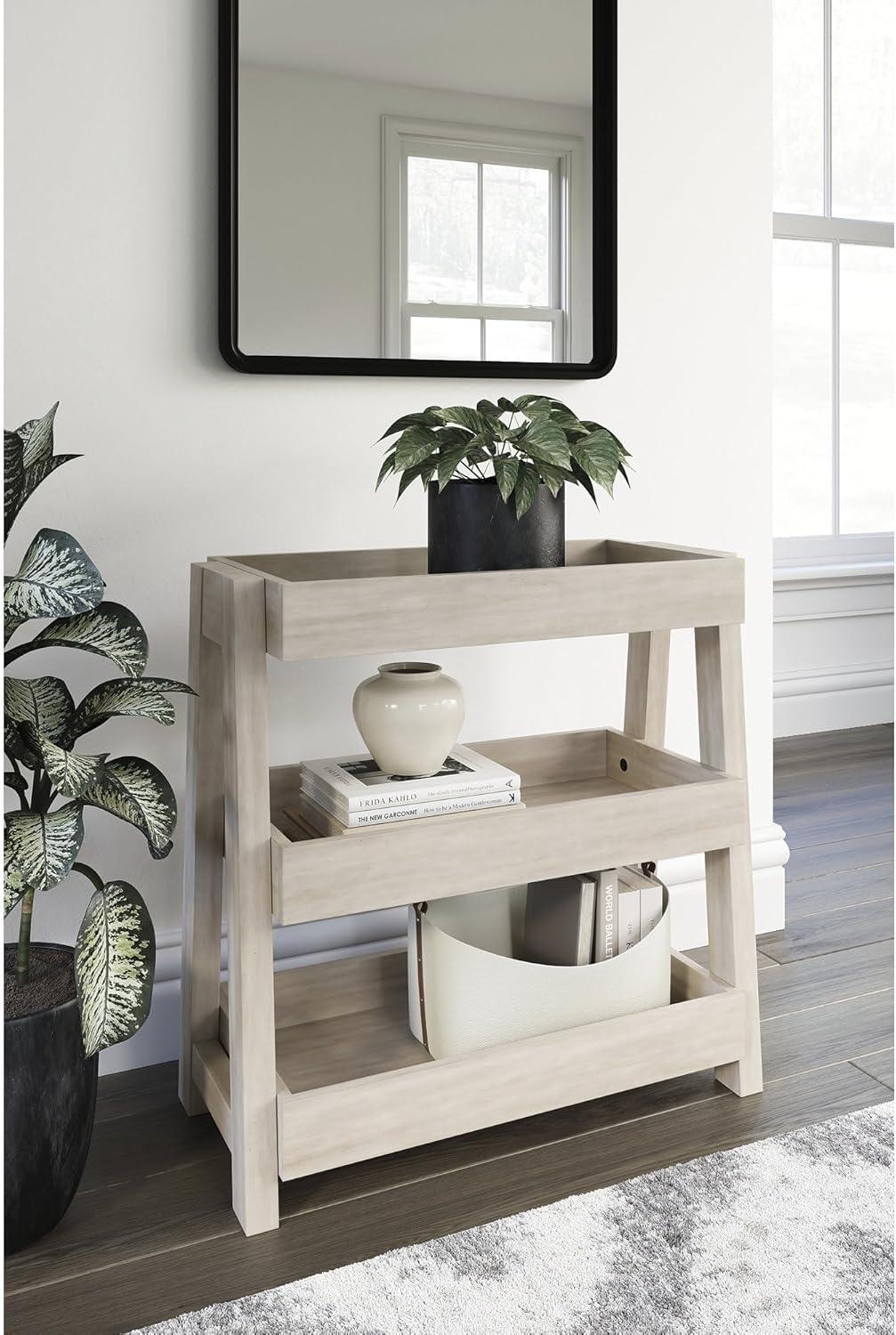 imageSignature Design by Ashley Blariden Modern Childrens Accent Shelf CharcoalBeige