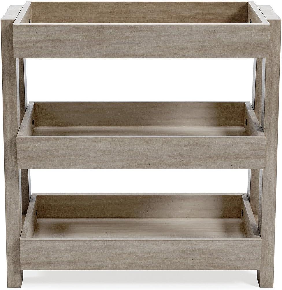 imageSignature Design by Ashley Blariden Modern Childrens Accent Shelf CharcoalBeige