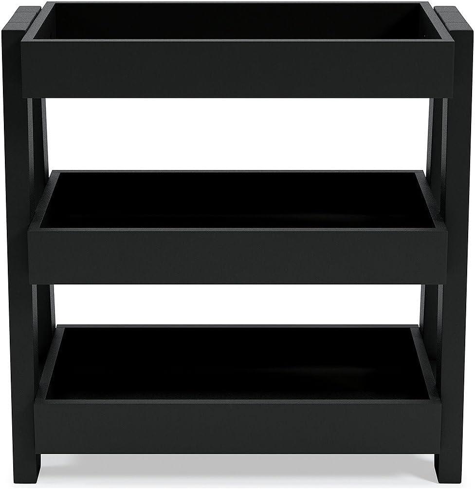 imageSignature Design by Ashley Blariden Modern Childrens Accent Shelf CharcoalBlack