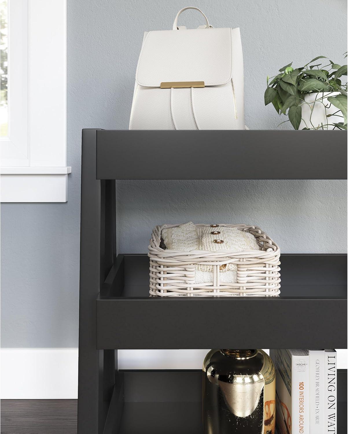 imageSignature Design by Ashley Blariden Modern Childrens Accent Shelf CharcoalBlack