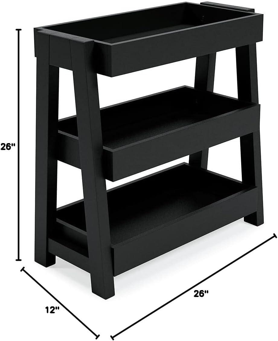 imageSignature Design by Ashley Blariden Modern Childrens Accent Shelf CharcoalBlack