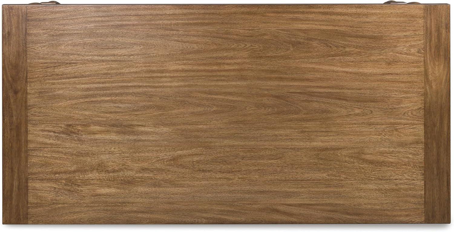 imageSignature Design by Ashley Chadworth Traditional Dining Table with Turned Leg Seats Up to 8 Light Brown