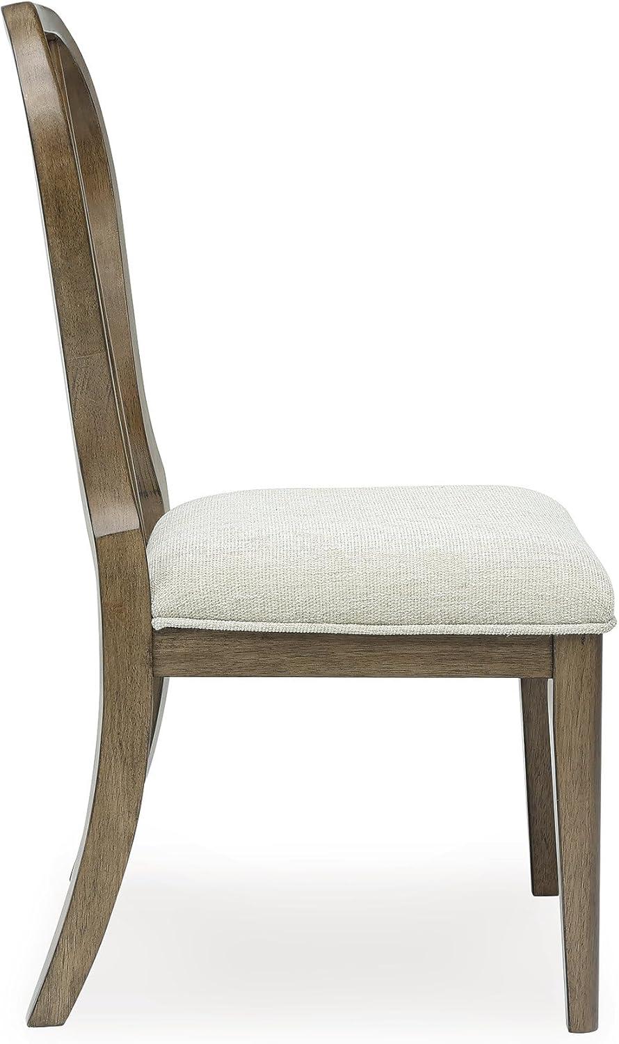 imageSignature Design by Ashley Sturlayne Solid Wood Frame Dining Chair Set of 2 Brown