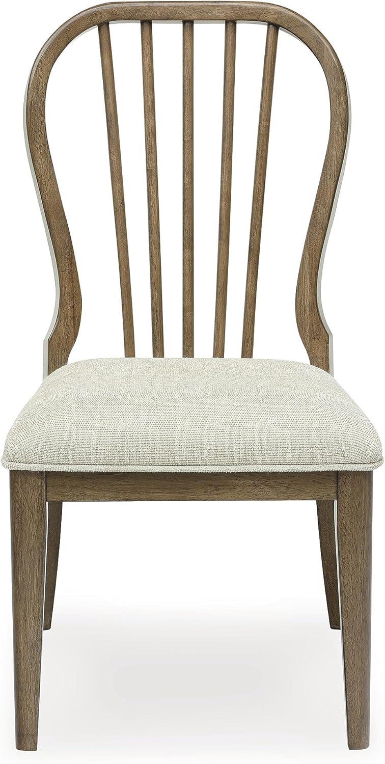 imageSignature Design by Ashley Sturlayne Solid Wood Frame Dining Chair Set of 2 Brown