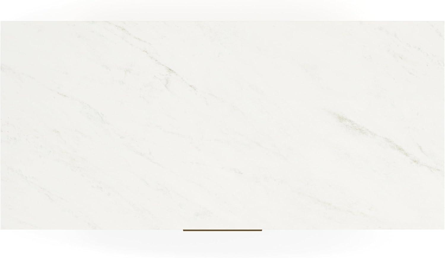 imageSignature Design by Ashley Cadmori Bohemian 5Drawer Chest of Drawers with Safety Stop and Post Legs Black ampamp WhiteBlack White