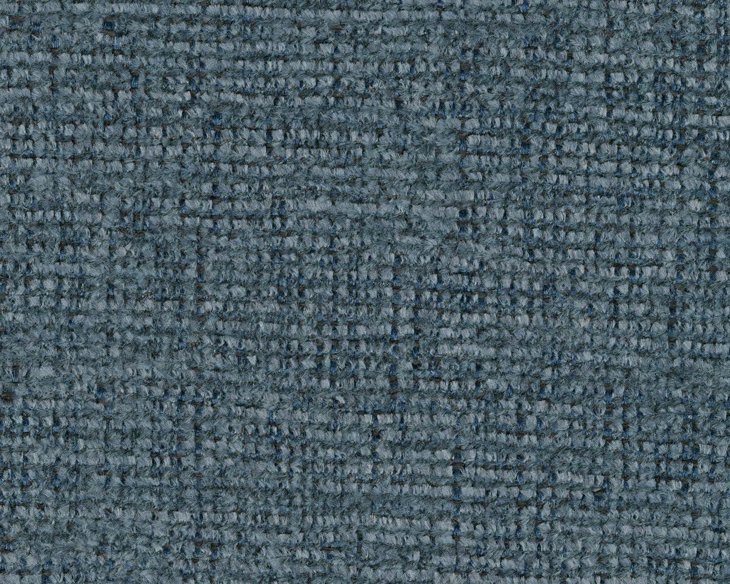 imageSignature Design by Ashley Cashton Contemporary Accent Ottoman with Faux Wood Finished Exposed Feet Foam Cushion Crosshatched Upholstery 30quot by 24quot BlueBlue