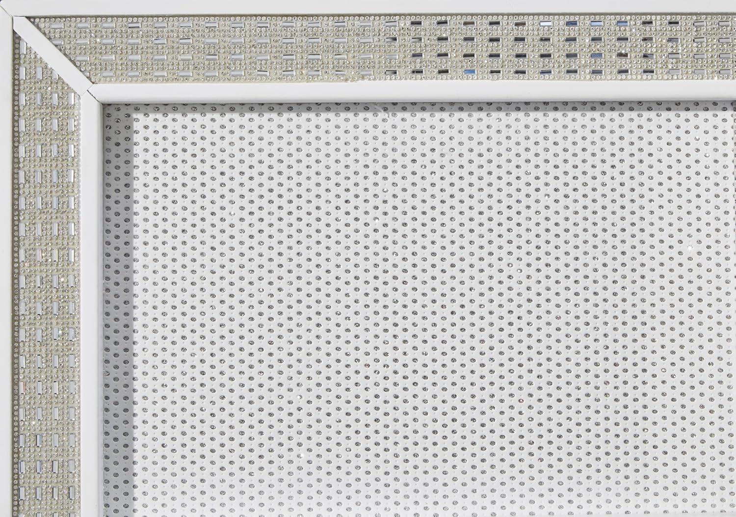 imageSignature Design by Ashley Chalanna Contemporary Chest of Drawers with FeltLined Top Drawer LED Lighting and Glamorous Details White