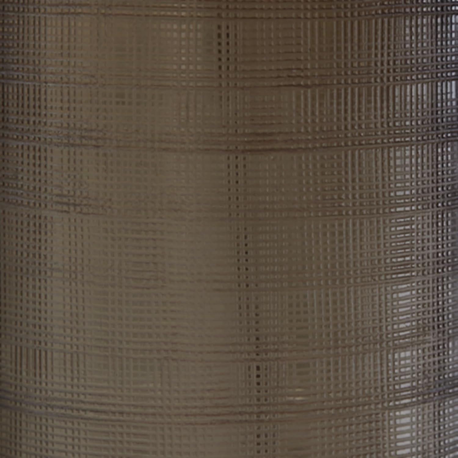 imageSignature Design by Ashley Dingerly Contemporary 2825 Inch Glass Table Lamp Brown ampamp Beige