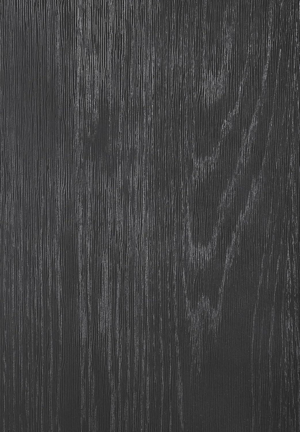 imageSignature Design by Ashley Foyland Contemporary Door Chest with FeltLined Top Drawer Black