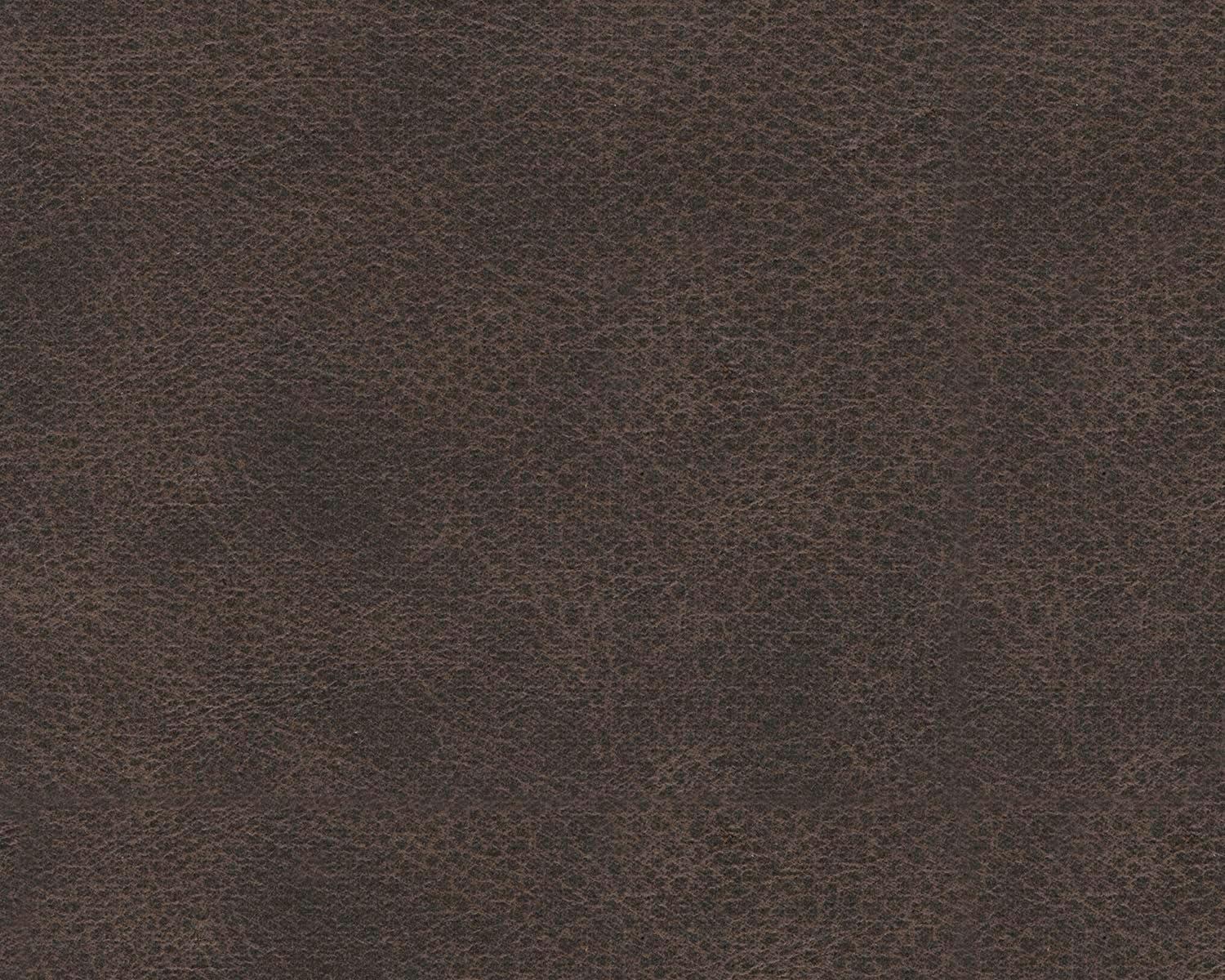 imageSignature Design by Ashley Lavenhorne Contemporary Faux Leather Upholstered Manual Rocker Recliner with 2 Cup Holders BeigeDark Brown