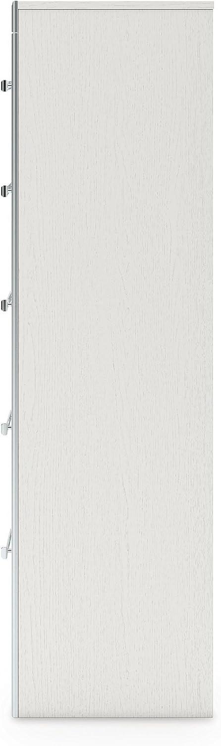 imageSignature Design by Ashley Ravalori Contemporary 5Drawer Chest with Wood Finish White
