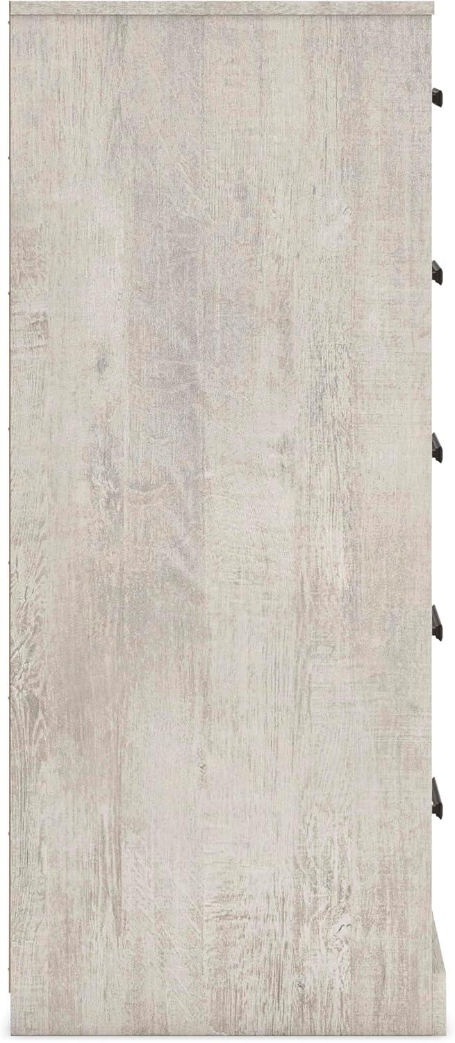 imageSignature Design by Ashley Shawburn Vintage 5 Drawer Chest with Safety Stop Light Gray5 Drawer Chest