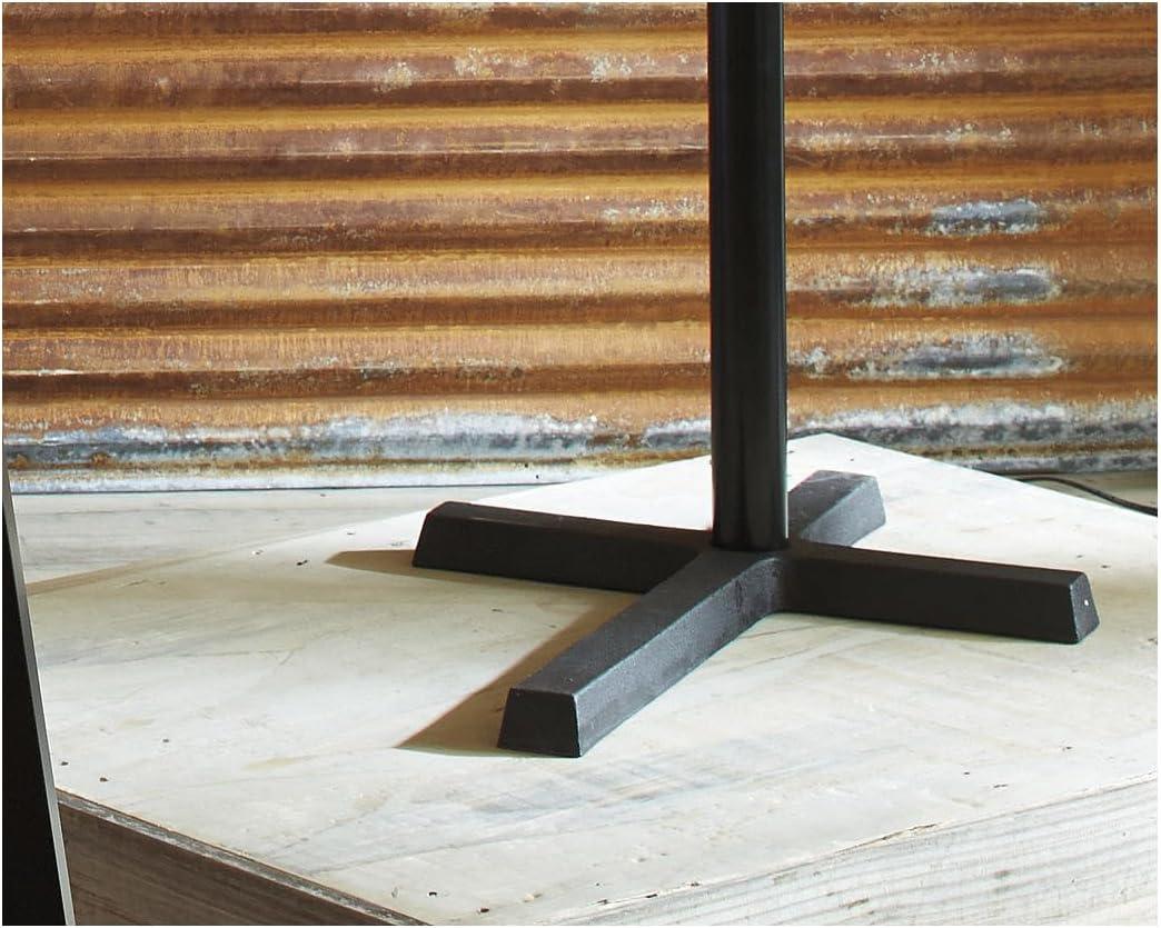 imageSignature Design by Ashley Sheriel Industrial Metal Arc Lamp with Adjustable Neck BlackBlack