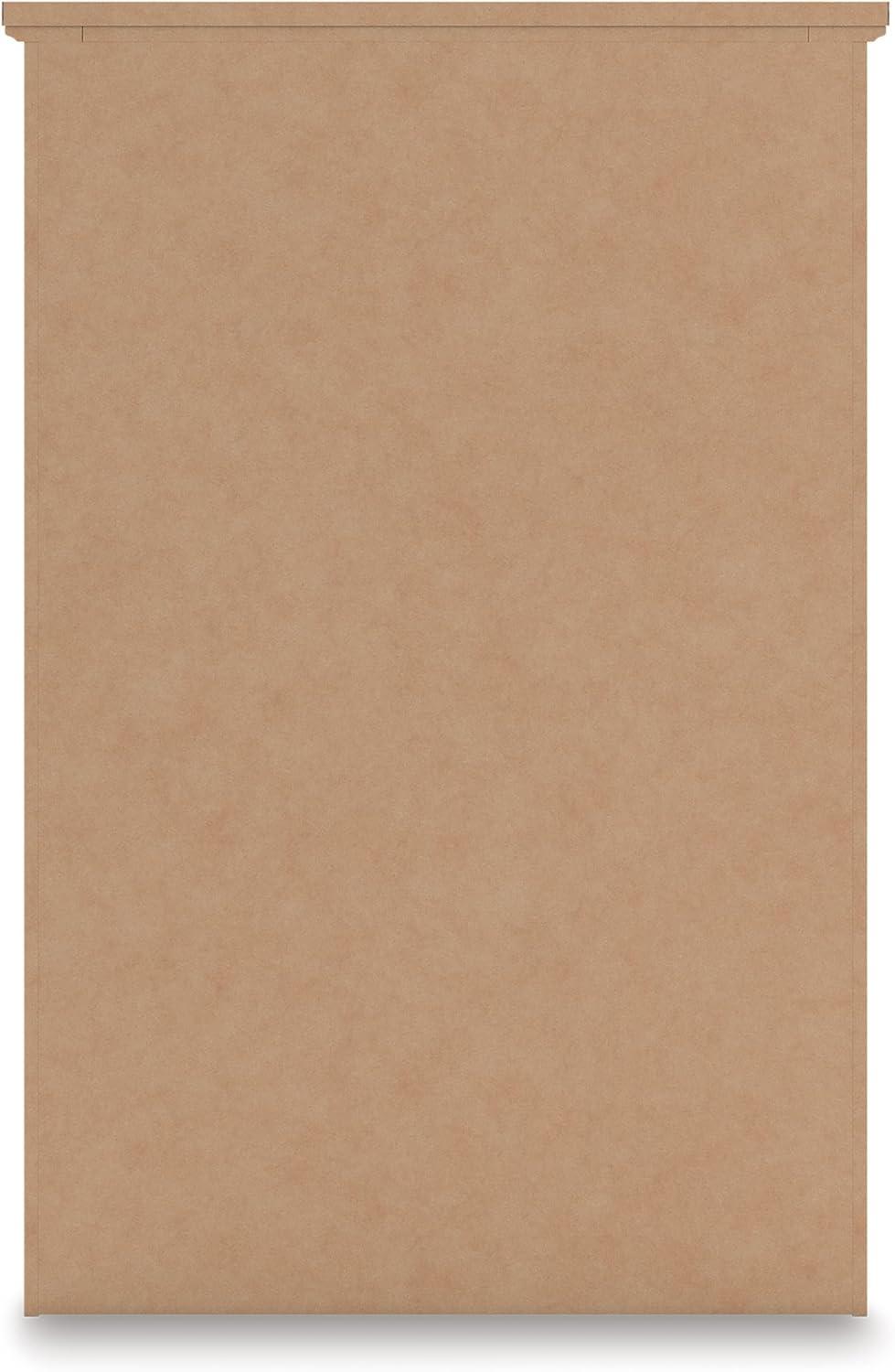 imageSignature Design by Ashley Stanziford Casual 5Drawer Chest with Wood Finish Dark Brown