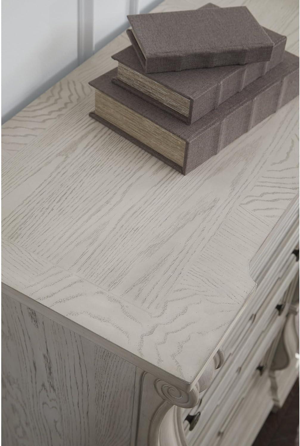 imageSignature Design by Ashley Valleymont Traditional 5Drawer Chest with Wood Finish Beige