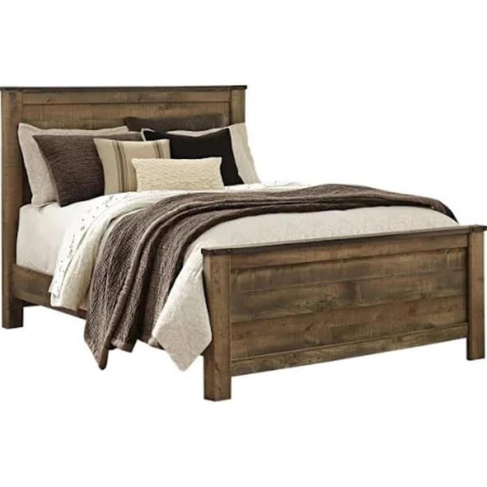 imageSignature DESIGN BY ASHLEY Furniture Signature Design Trinell Queen Panel Footboard Component Piece Brown