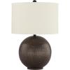 imageSignature Design by Ashley Hambell Industrial Metal Table Lamp with 3Way Switch Black ampamp Metallic