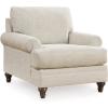imageSignature Design by Ashley Valerani Classic Upholstered Chair Beige