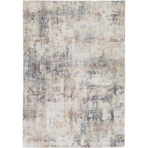 Signature Design by Ashley Jerelyn 5 x 7 Low Pile Bohemian Abstract Rug, Multicolored Beige(7’10” x 10′ (Rectangular))