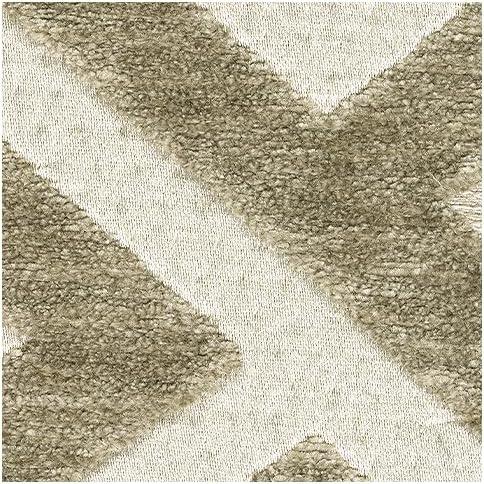 imageSignature Design by Ashley Dovemont Printed Oversized Accent Ottoman Beige ampamp White