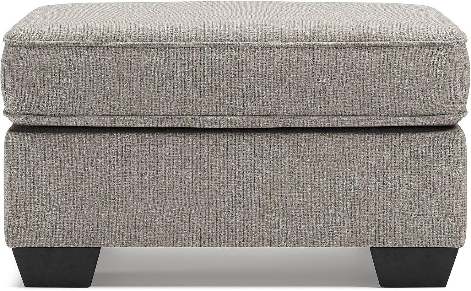 imageSignature Design by Ashley Greaves Contemporary Accent Ottoman GrayGrey