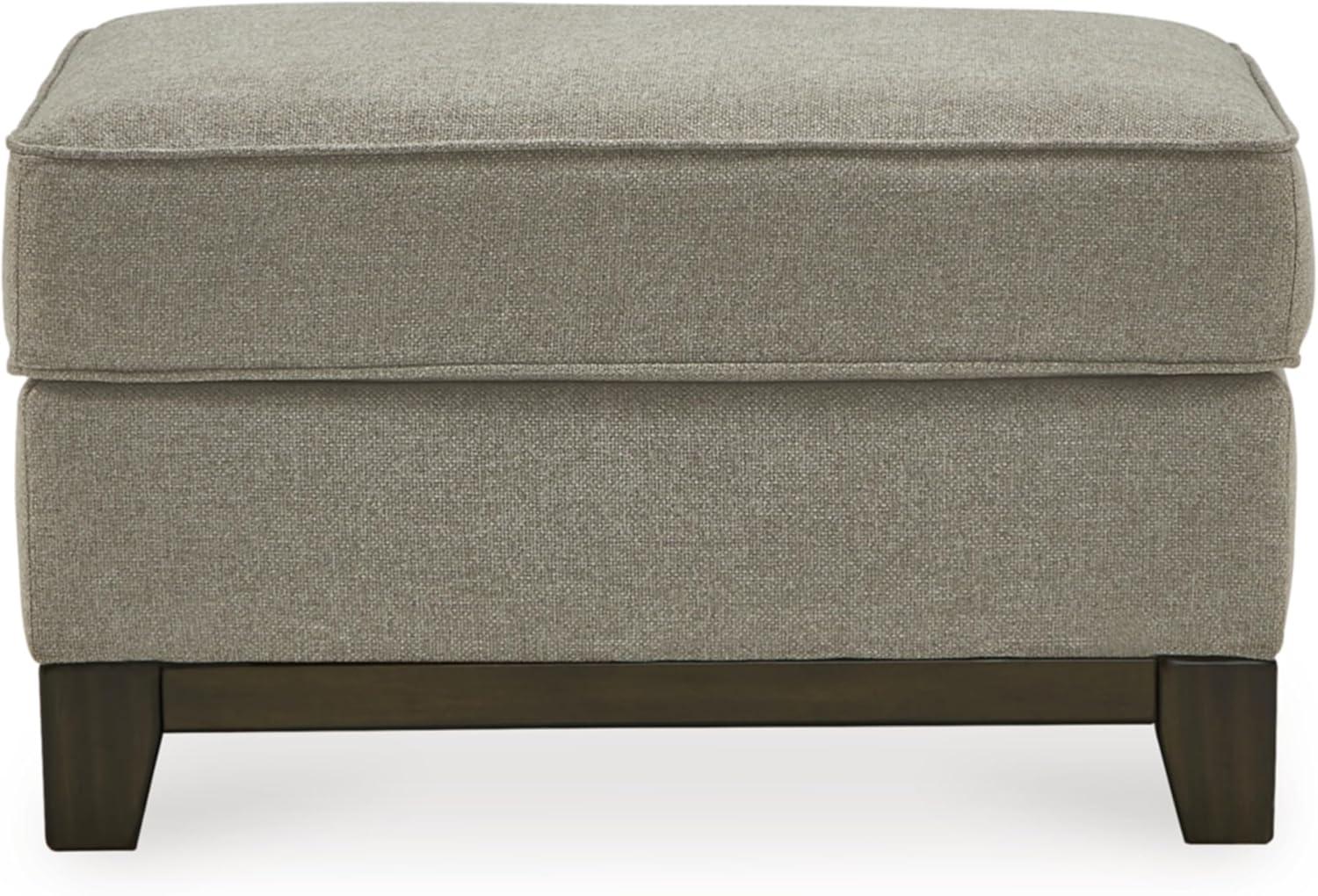 imageSignature Design by Ashley Kaywood Casual Rectangular Ottoman Light Gray