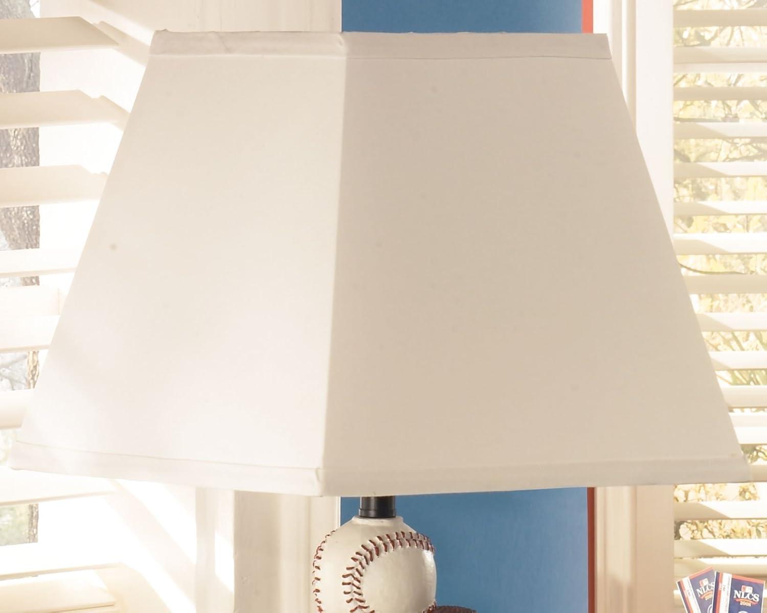 imageSignature Design by Ashley Nyx Youth 24quot Baseball ampamp Football Athletic Table Lamp Brown ampamp OrangeSportThemed