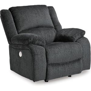 Signature Design by Ashley Draycoll Contemporary Power Rocker Recliner, Dark Gray(Power)