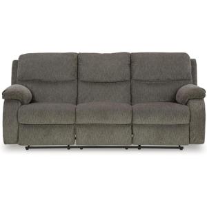 Signature Design by Ashley Scranto Modern Manual Rocker Recliner, Gray(Grey)