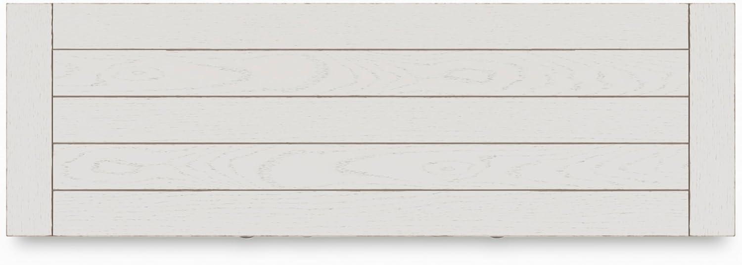 imageSignature Design by Ashley Wildenauer Farmhouse Dining Buffet with Drawers and Adjustable Shelves Light Brown ampamp BlackWhite