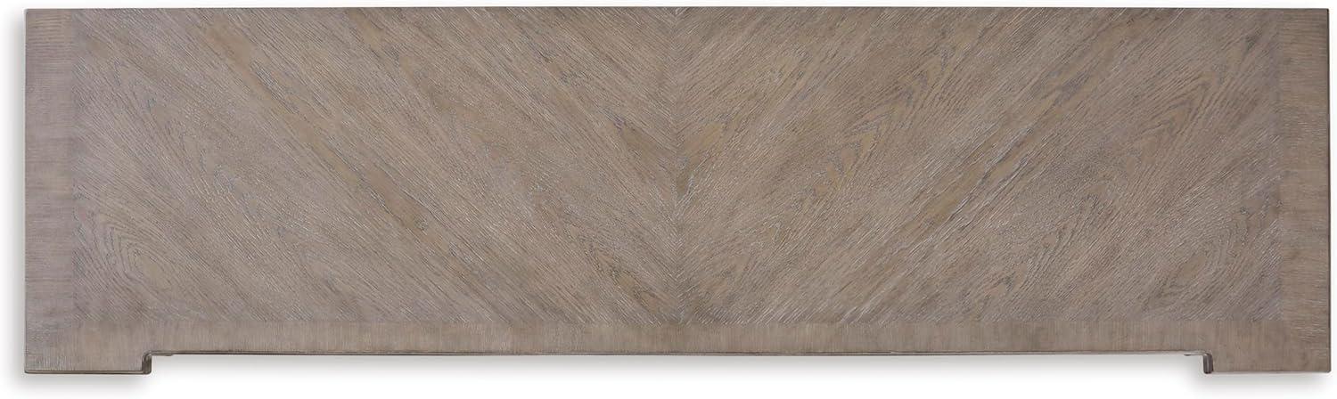 imageSignature Design by Ashley Maribel Traditional 6Drawer Dresser and Mirror with Safety Stop BlackLight Grayish Brown