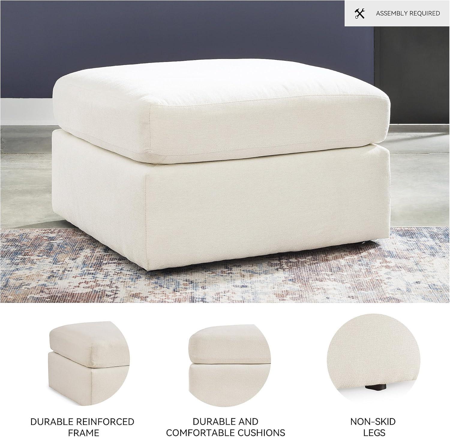 imageSignature Design by Ashley Modmax Contemporary Modular Stain Resistant 3Piece Sofa with Removable Zippered Covers and 2 Accent Pillows Reversible Back and Seat Cushions BlueBeige