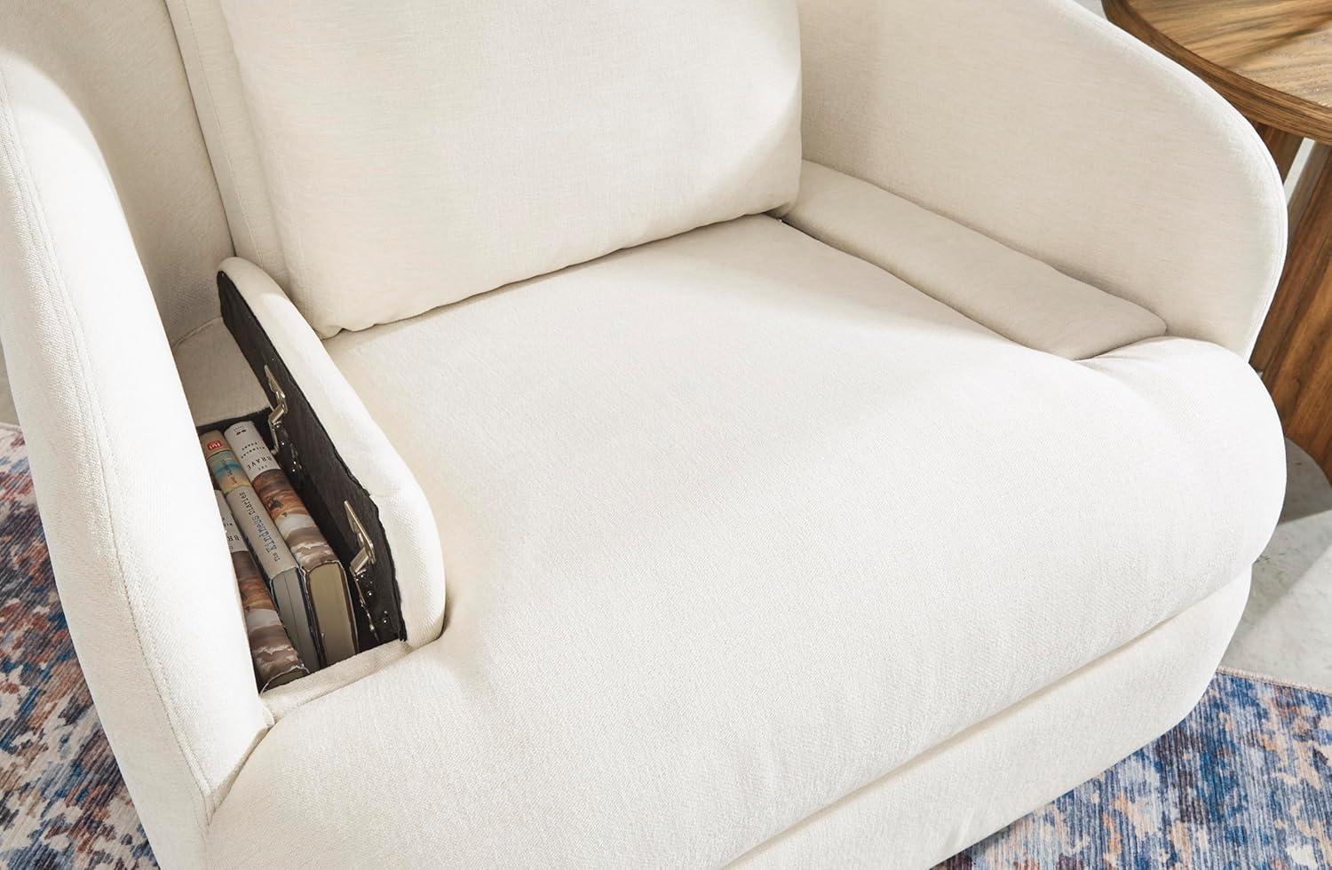 imageSignature Design by Ashley Modmax Contemporary Modular Stain Resistant 3Piece Sofa with Removable Zippered Covers and 2 Accent Pillows Reversible Back and Seat Cushions BlueBeige
