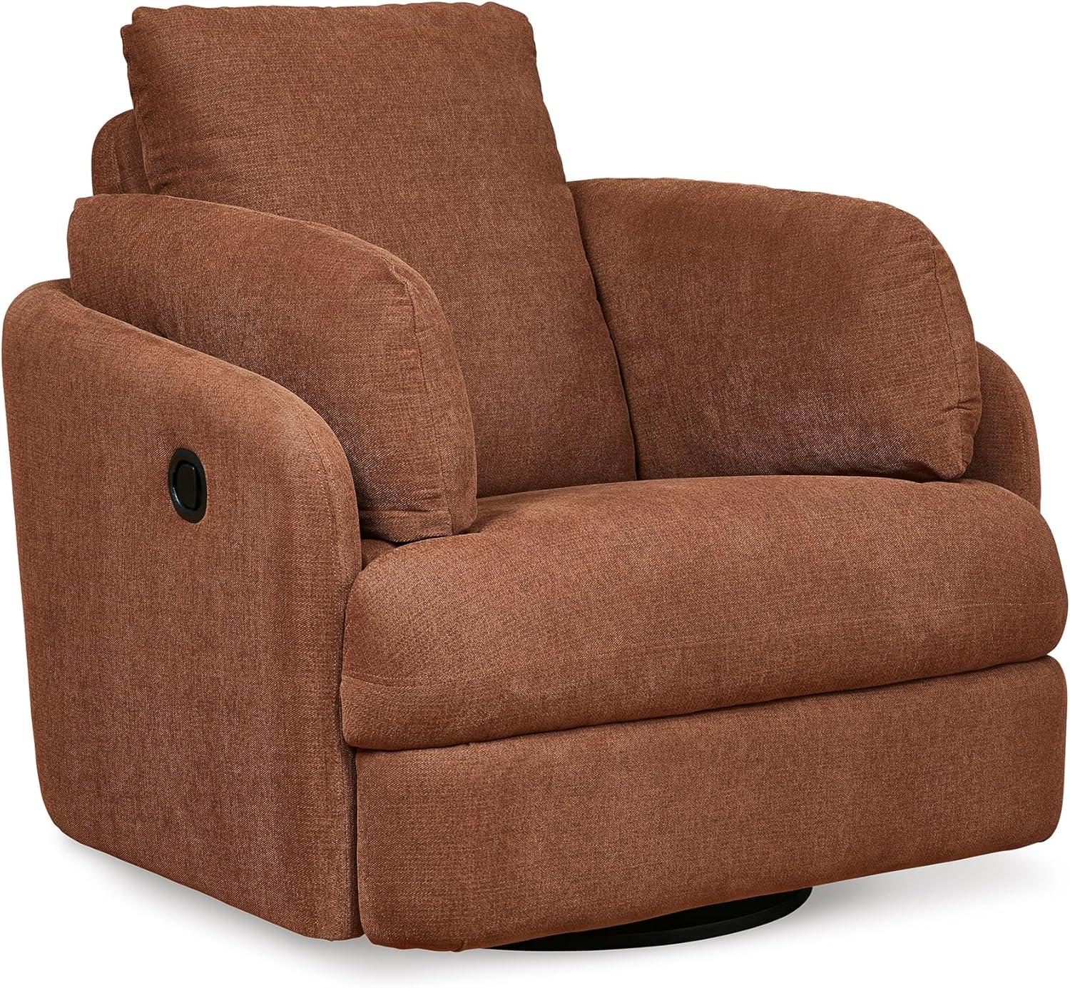 imageSignature Design by Ashley Modmax Contemporary Modular Stain Resistant 3Piece Sofa with Removable Zippered Covers and 2 Accent Pillows Reversible Back and Seat Cushions BlueBurnt Orange