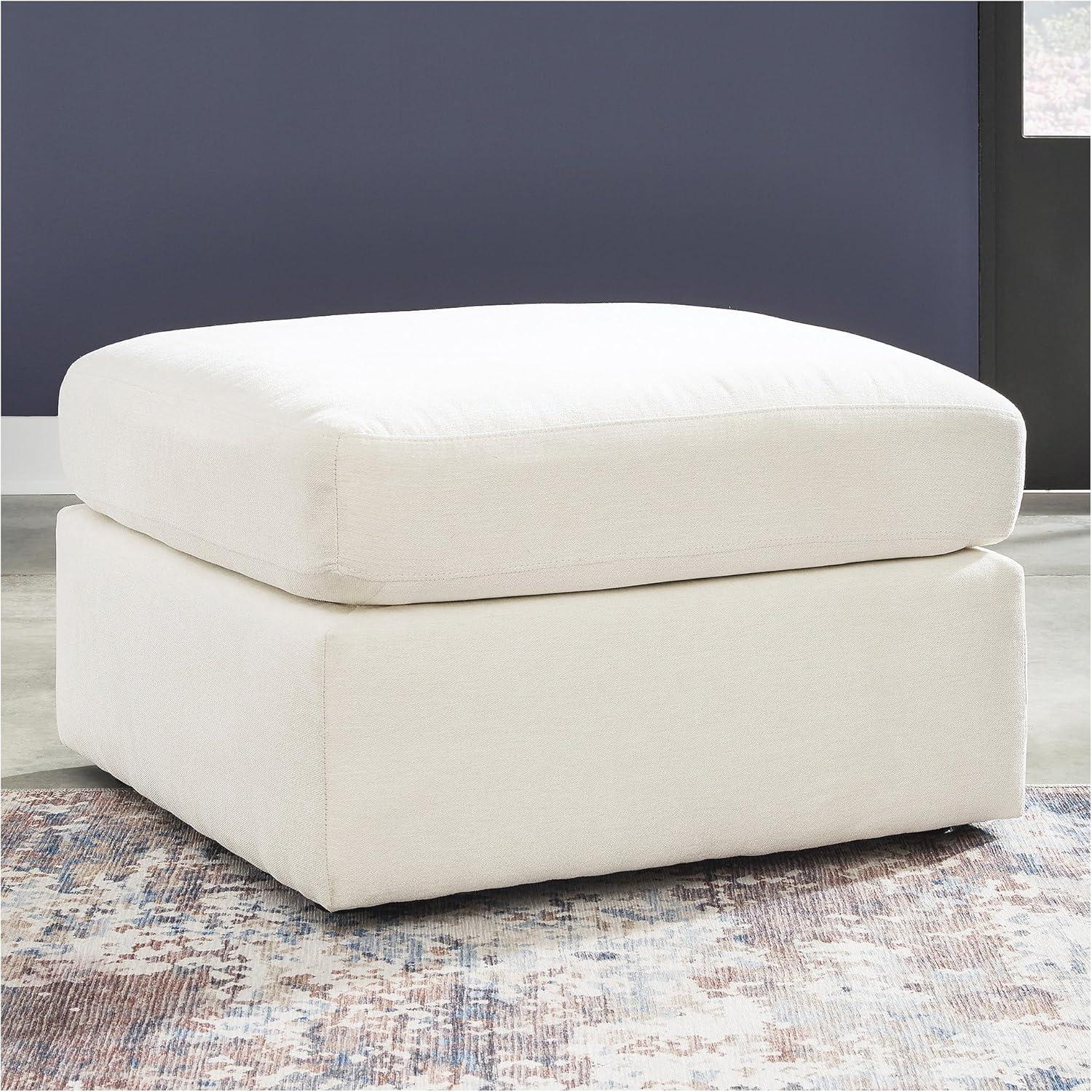 imageSignature Design by Ashley Modmax Contemporary Modular Stain Resistant 3Piece Sofa with Removable Zippered Covers and 2 Accent Pillows Reversible Back and Seat Cushions BlueBeige