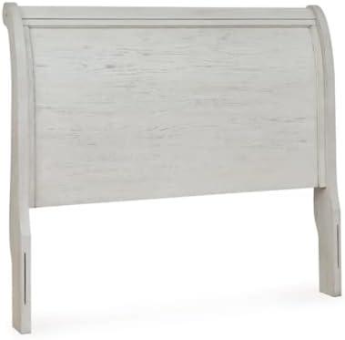 imageSignature Design by Ashley Robbinsdale Farmhouse Sleigh Headboard ONLY Twin WhitewashWhitewash
