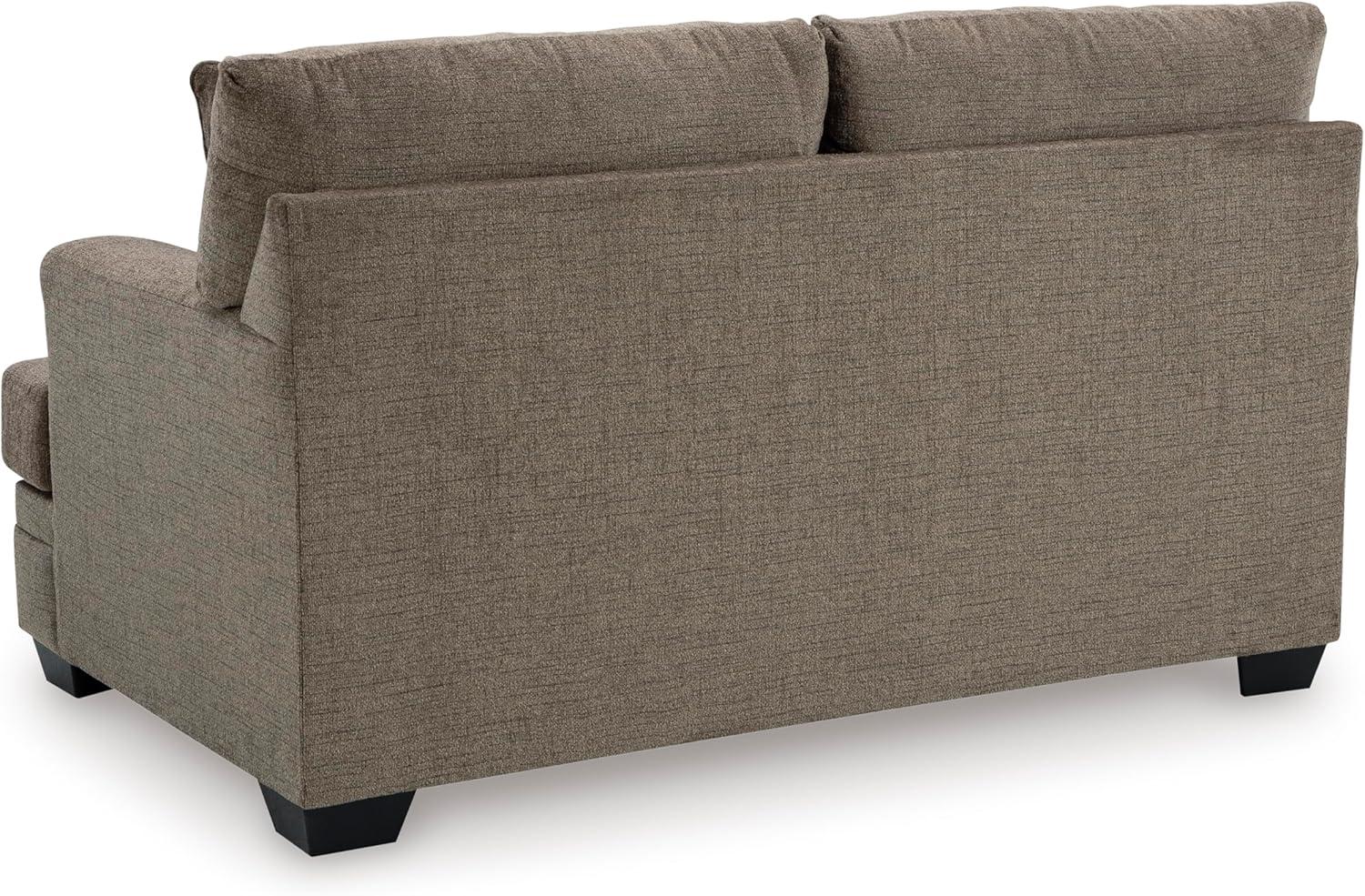 imageSignature Design by Ashley Stonemeade Casual Loveseat with 2 Toss Pillows Dark BrownDark Brown