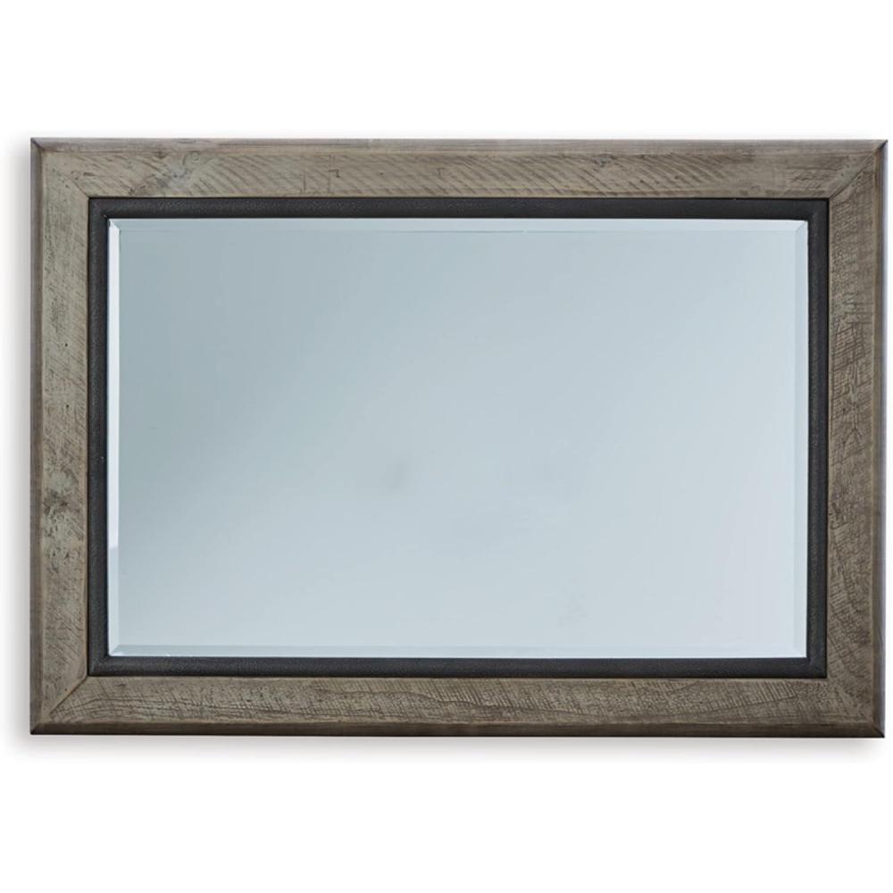 imageSignature Design by Ashley Brennagan Bedroom Mirror Dresser Sold Separately Gray