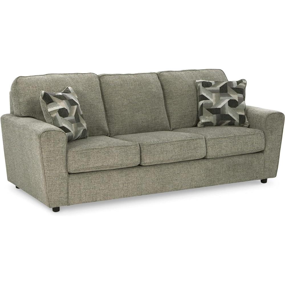 imageSignature Design by Ashley Cascilla Casual Sofa Light GrayLight Gray
