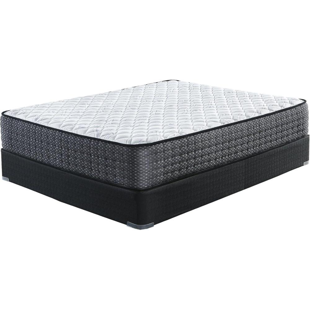 imageSignature Design by Ashley Queen Size Palisades 16 Inch Euro Top Hybrid Mattress with Quick Response Gel Memory Foam Fiberglass Free Mattress In A BoxTwin XL