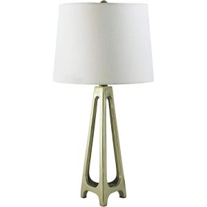 Signature Design by Ashley Marnina Ceramic Table Lamp in Taupe (Set of 2)(Howard)