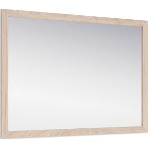 Signature Design by Ashley Cadmori Casual Framed Bedroom Mirror for Wall and Dresser Mount, Light Brown(Tan)