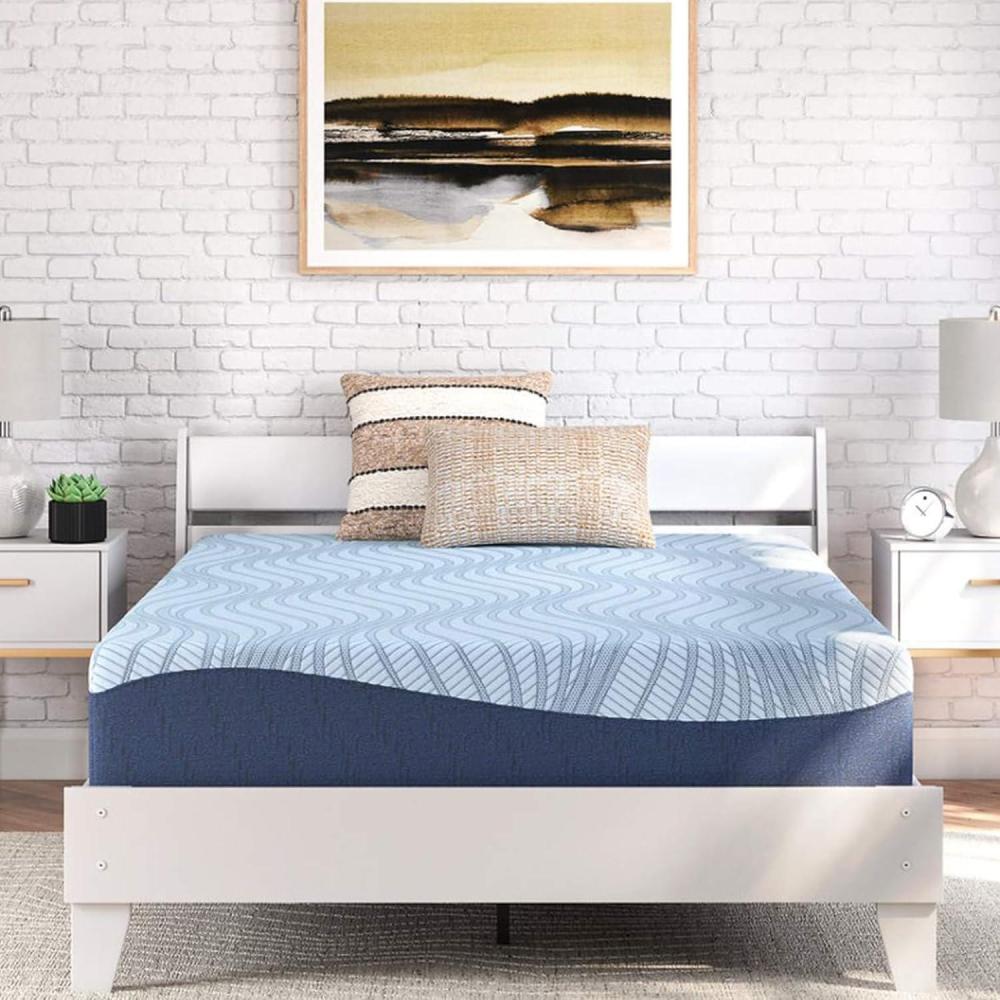 imageSignature Design by Ashley Peak 20 12 Memory Foam 12 Inch Firm Mattress for Pressure Relief Queen