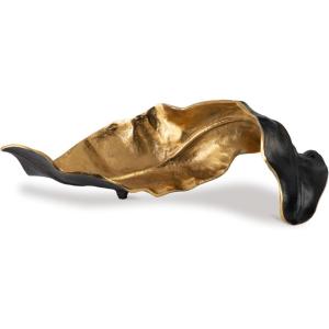 Signature Design by Ashley Melinda 20″ Horizontal Contemporary Sculpture, Black & Gold Finish