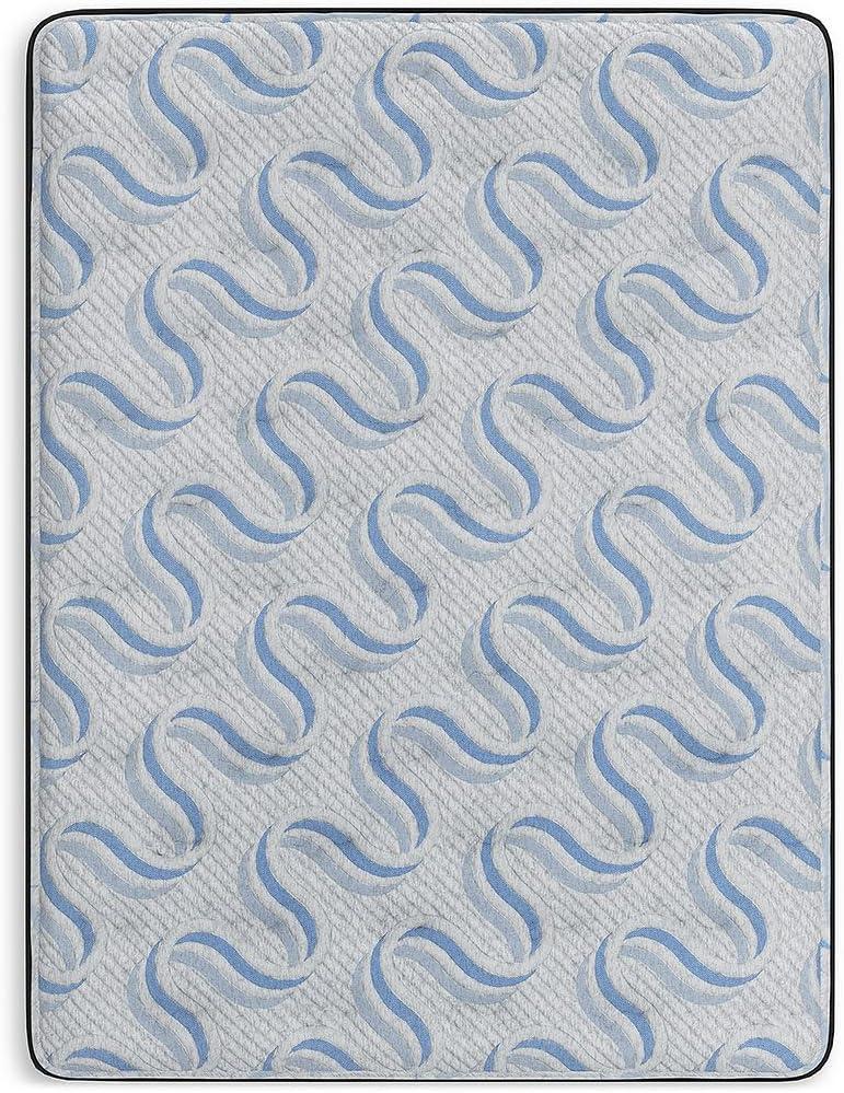 imageSignature Design by Ashley Elite Springs Firm 14 Inch Memory Foam Hybrid Mattress with Edge Support for Pressure Relief Twin Fiberglass Free Mattress in A BoxQueen Mattress