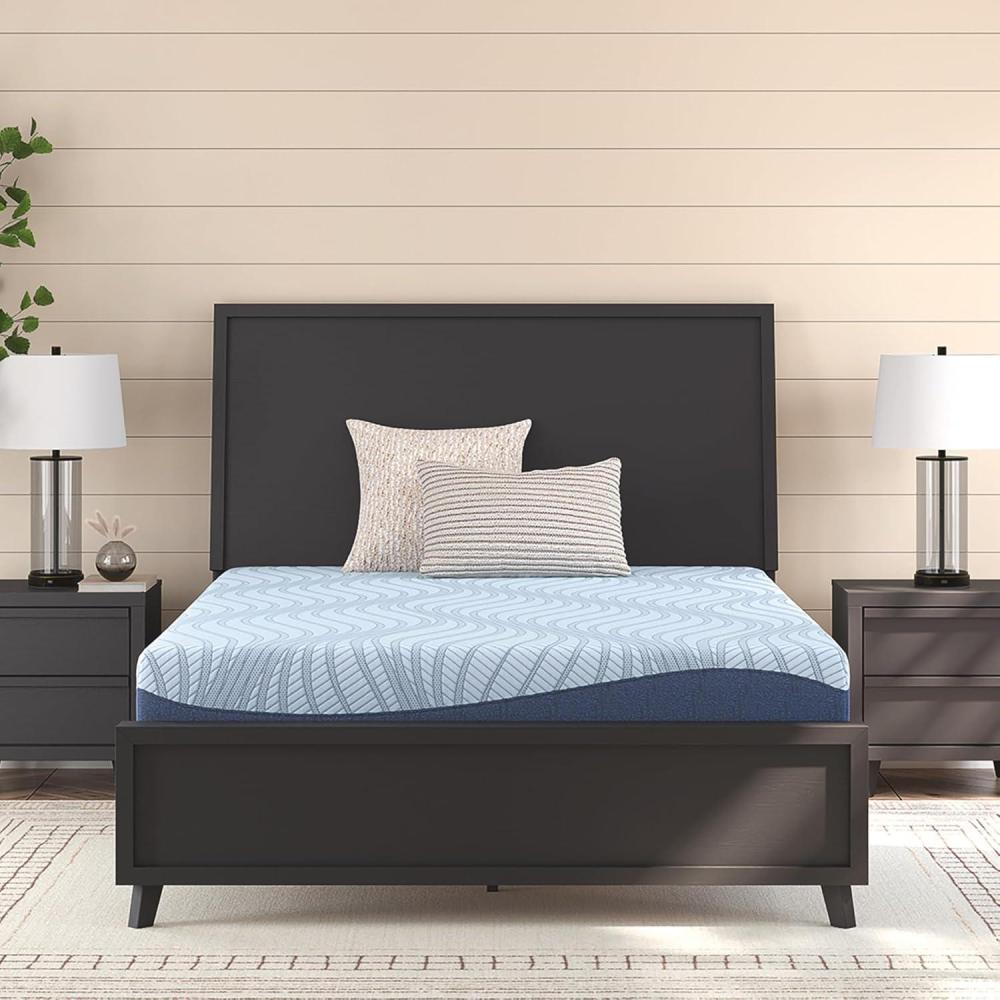imageSignature Design by Ashley Peak 20 10 Memory Foam 10 Inch Firm Mattress for Pressure Relief Queen