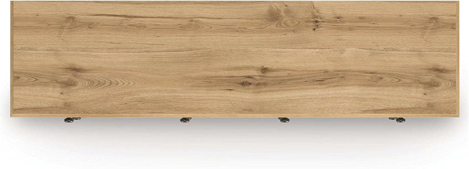imageSignature Design by Ashley Bestmere Traditional 6Drawer Dresser with Oak Finish Light Brown